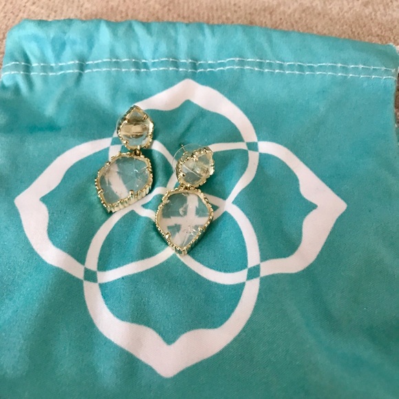 Kendra Scott Jewelry - Kendra Scott Cracked Crystal Earrings